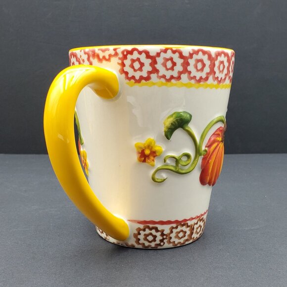 Temp-Tations Pumpkin Patch Mugs Temptations Embossed Pumpkins Coffee Mugs - Picture 9 of 9